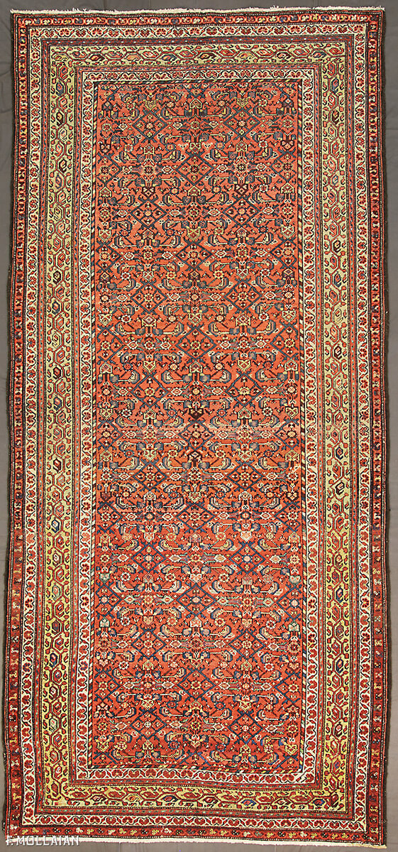 Antique Persian Malayer Gallery Size Carpet n°:91706545